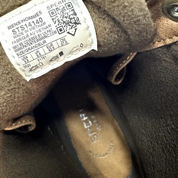 Sperry Brown and Black Men's Boots - Picture 7 of 8